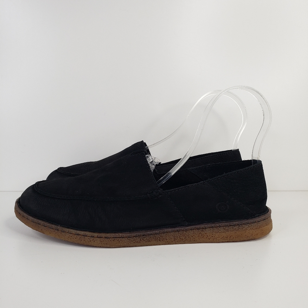 Born Men's Stewie II Distressed Upper Suede Slip On Comfort Loafers Sz 8.5